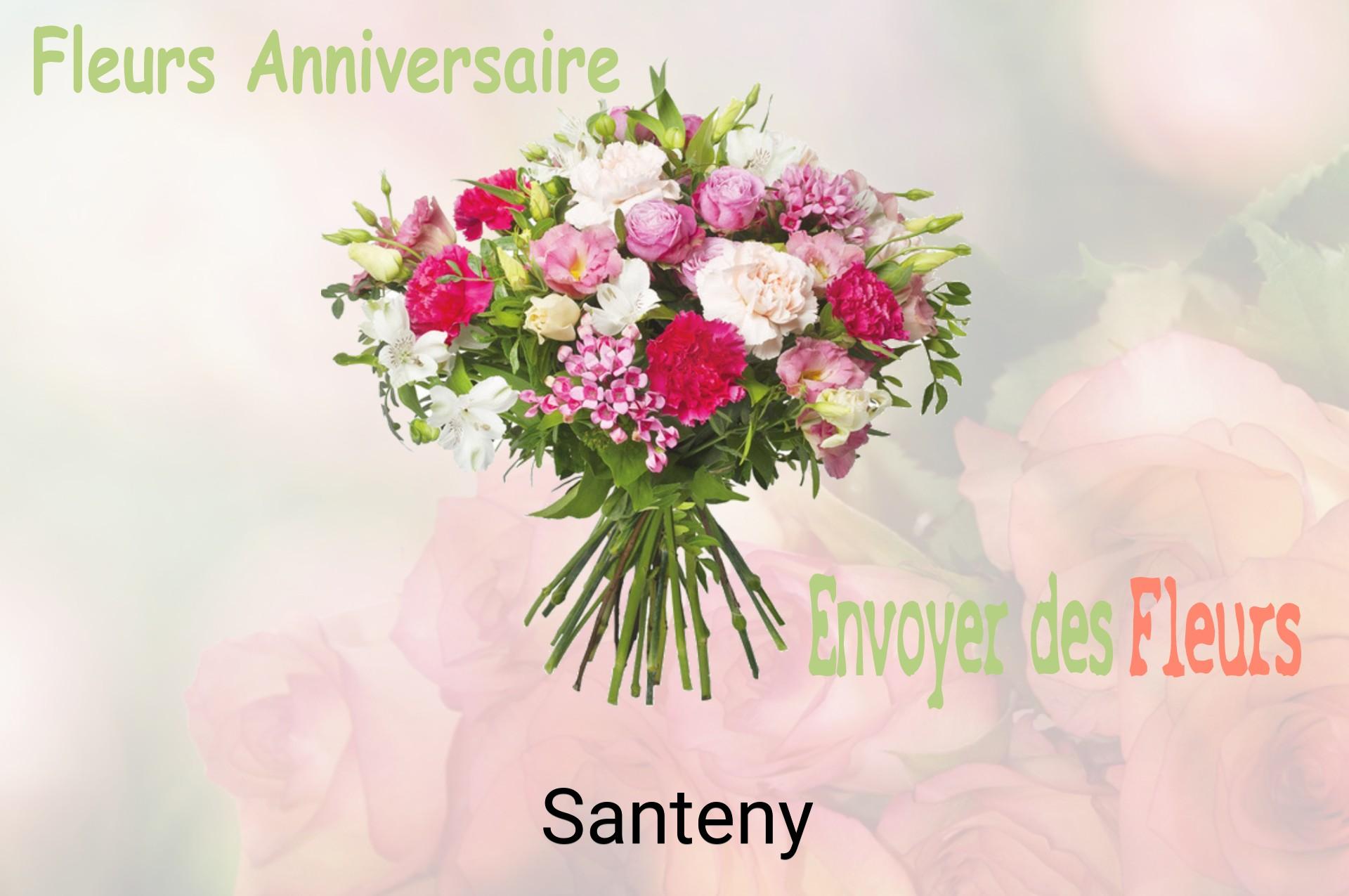 Bouquet de fleurs d’anniversaire livré à Santeny