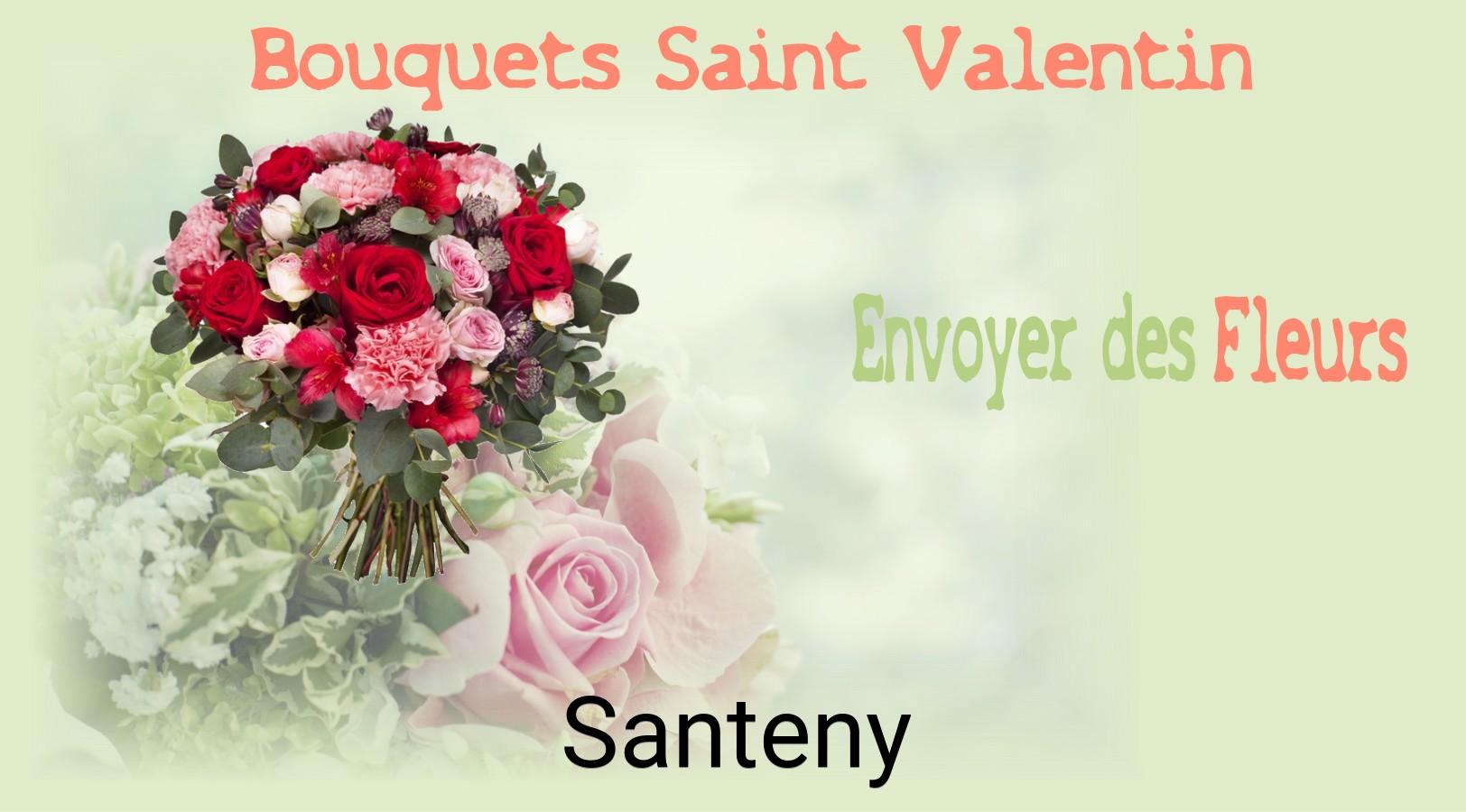 Roses de Saint-Valentin livrées à Santeny